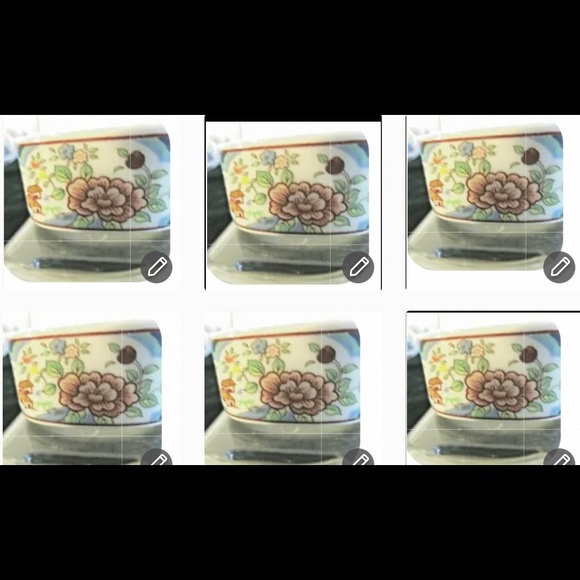 Imari Japanese Napkin Ring set of 6 - Picture 3 of 3